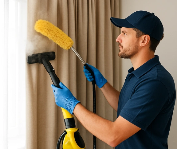 Trusted blind cleaning technician Matty Curtain Cleaning maribyrnong-vic QLD