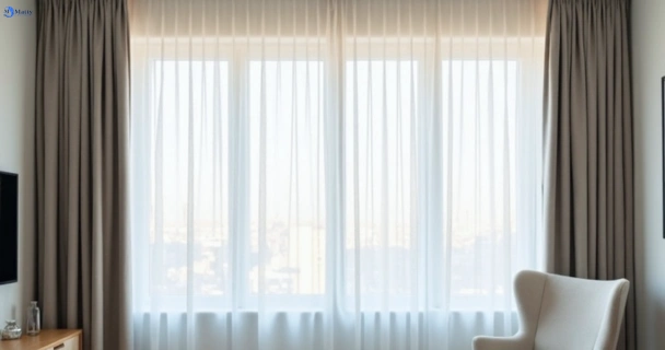 Restored vibrant drapes in maribyrnong-vic QLD after Matty Curtain Cleaning